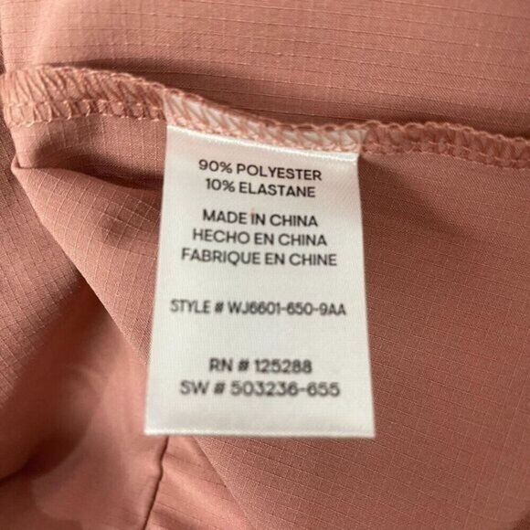 Bearpaw Womens Packable Windbreaker Jacket  Zip Neck water-resistant Medium New - Picture 8 of 16